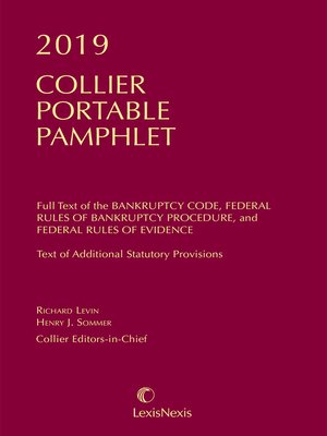cover image of Collier Pamphlet Edition